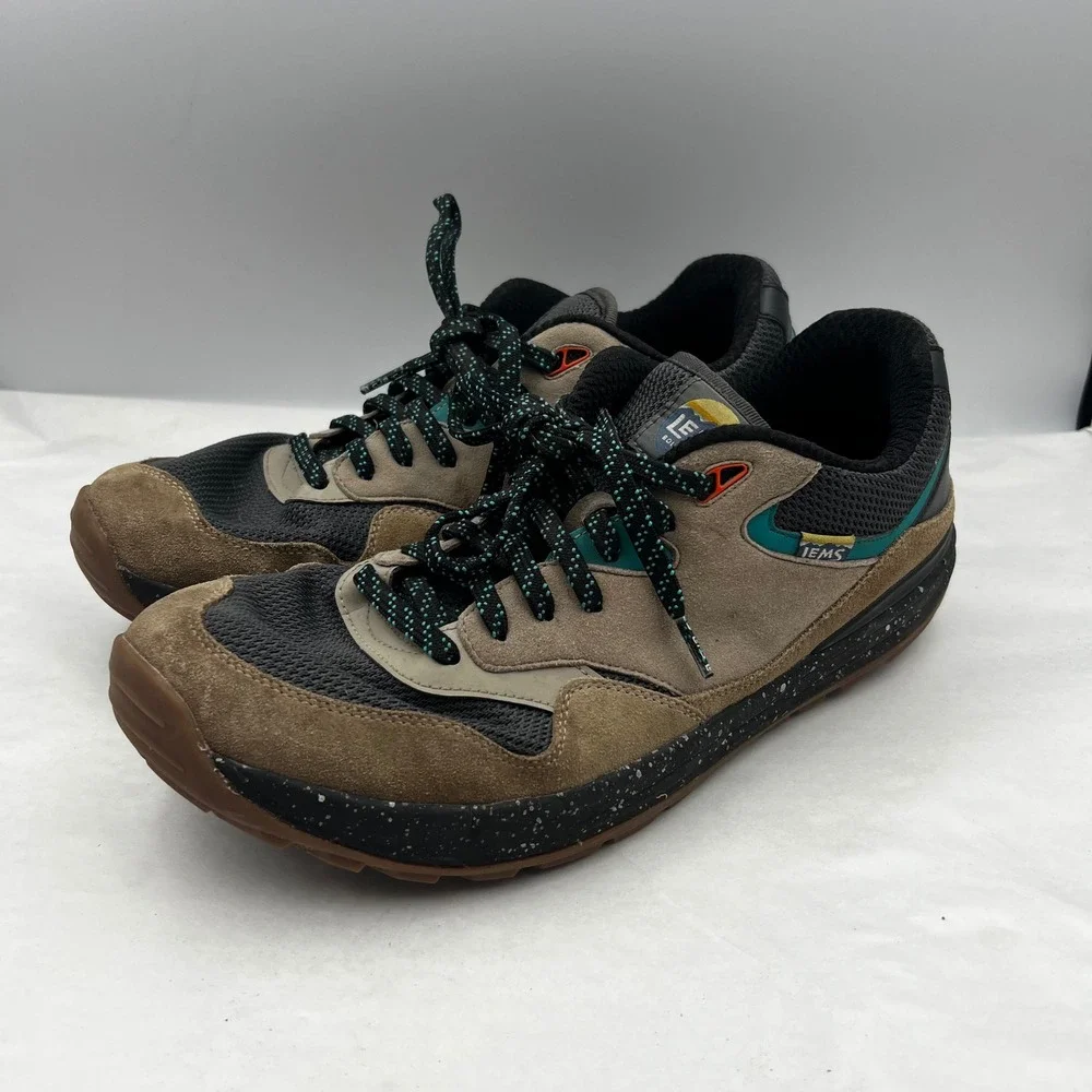 Lems Trailhead Men's Size 13 Desert Khaki Hiking Shoes LEMS87 LM240806